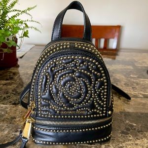 Michael Kors mini backpack purse